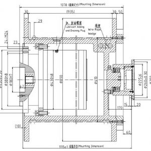 卷?yè)P(yáng)減速機(jī)JQL675B