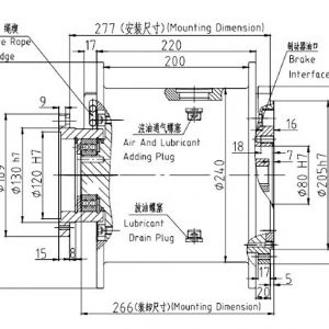 卷揚(yáng)減速機(jī)JQL148E